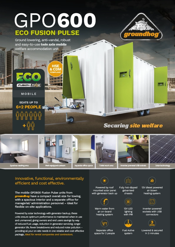 GPO600 Eco Fusion Datasheet