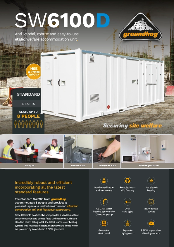 SW6100 Standard Range Datasheet