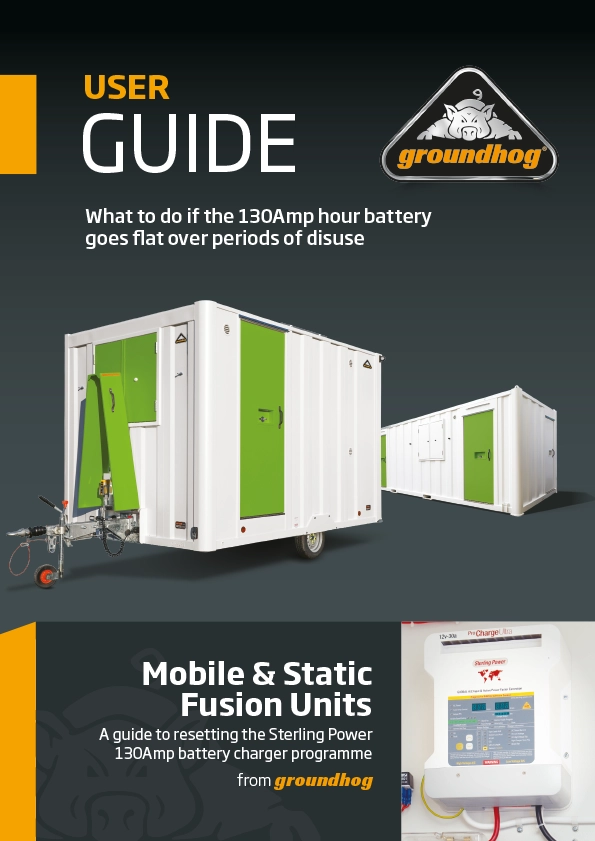 Resetting the Sterling Power 130Amp battery charger programme