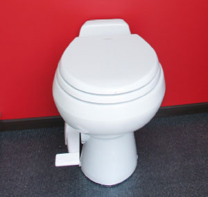 Low flush eco toilet