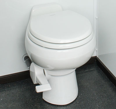 Low flush eco toilet