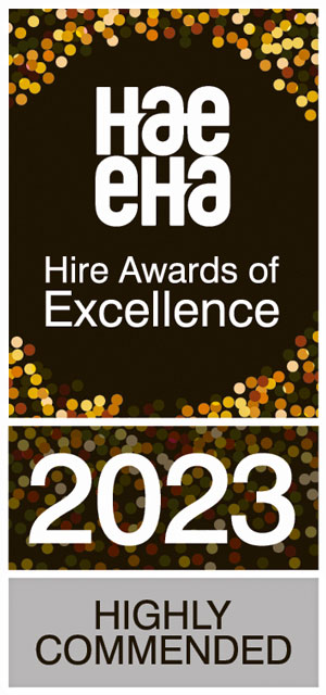 HAE EHA Hire Awards 2023 logo
