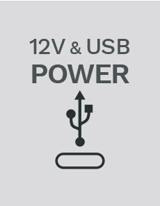 12V & USB POWER