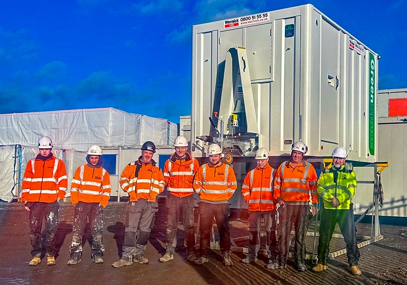 Groundhog Team visit to Wernick Hire depots in North East of England and Scotland.