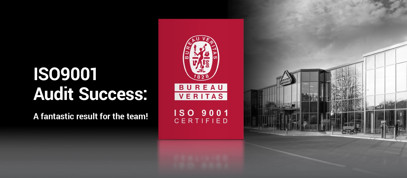 ISO9001 Audit Success: A fantastic result for the team!