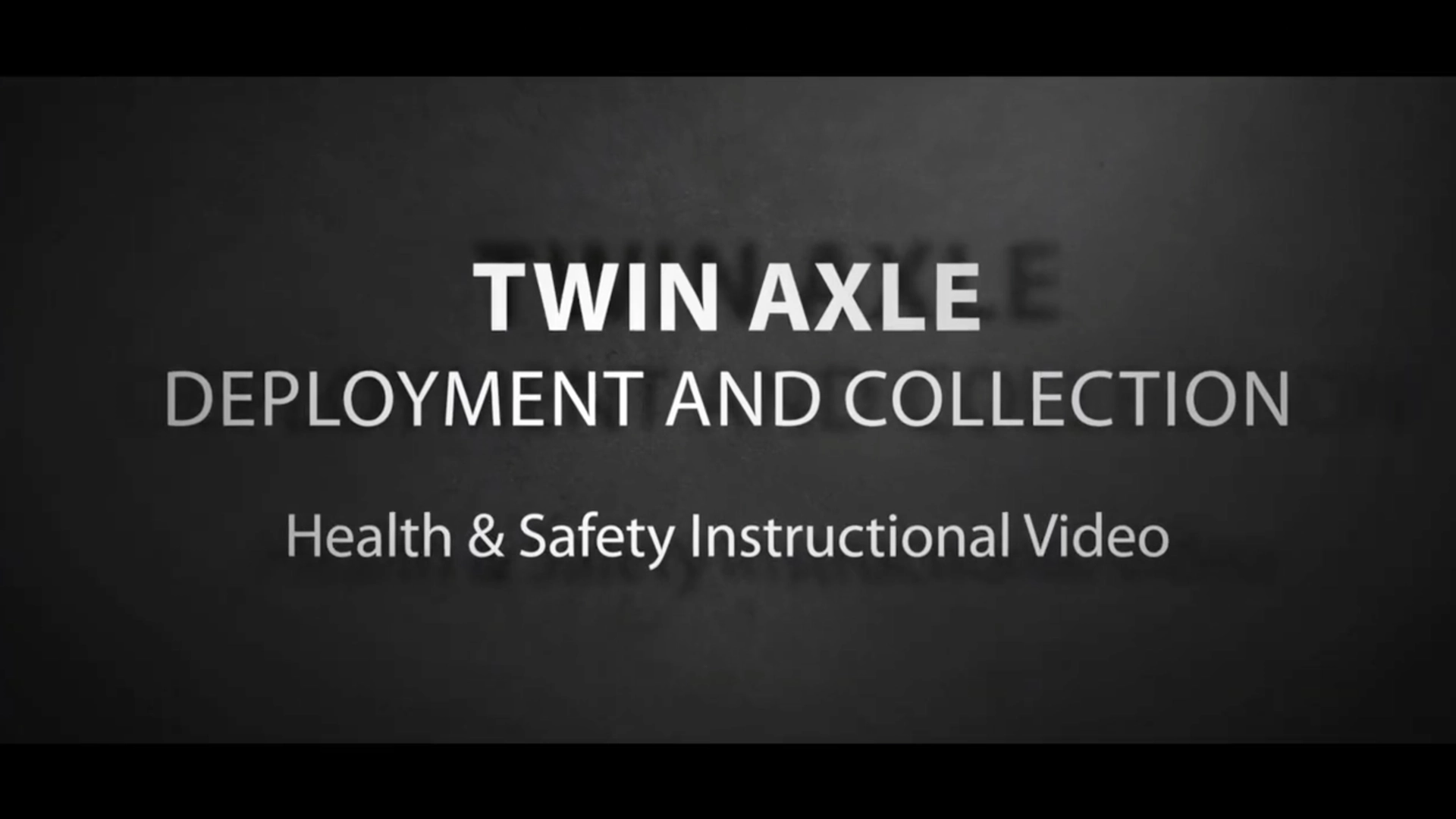 Twin Axle Deployment & Collection